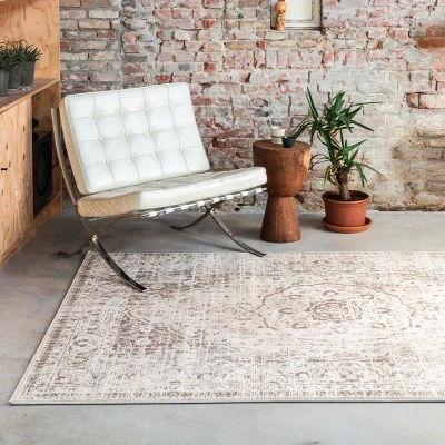 Afbeelding van Vloerkleed Vintage Bliss 80x120cm Creme 123vloerkleed.nl is de online webshop voor vloerkleden en woonaccessoires.
