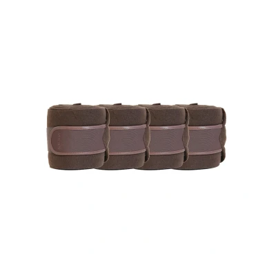 Image de Kentucky Horsewear Bandages Fleece Polaire Marron Full