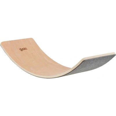 Afbeelding van Goki Houten Balansbord Wave met Vilt, 82cm