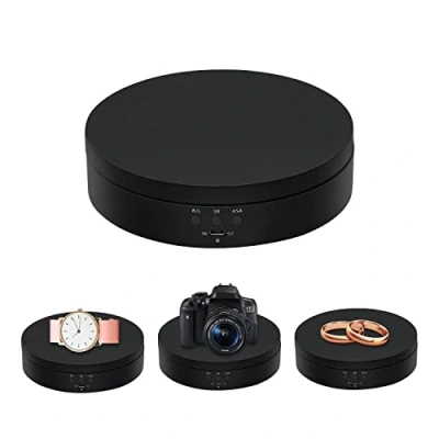 Afbeelding van Mcbazel elektrische roterende draaitafel voor fotografie, 360 graden gemotoriseerde stand display,