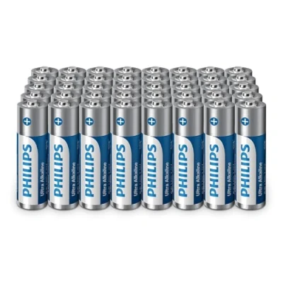 Afbeelding van Philips Ultra AA 40 stuks alkalinebatterijen voor afstandsbedieningen, speelgoed en horloges
