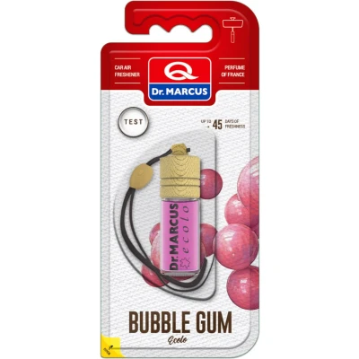 Afbeelding van Dr. Marcus Ecolo Bubble Gum autogeurtje met neutrafresh technologie Luchtverfrisser auto Tot 45 dagen geurverspreiding 4,5 ml
