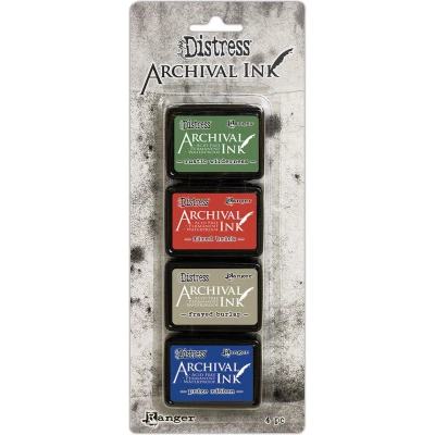 Afbeelding van Ranger Distress Archival Mini Ink Kit #6 AITK75134 Tim Holtz (02 22)