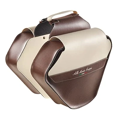 Afbeelding van Monte Grappa Dubbele tas 17,5L Fashion Skay D bruin/cream