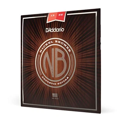 Image de D&#039;Addario NB1356 Médium 13 56 Jeu de cordes pour Guitare acoustique