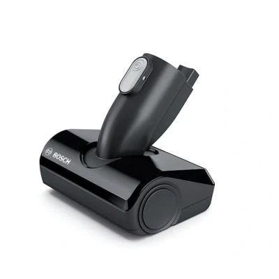 Afbeelding van Bosch BHZUMPN Mini turbomondstuk compatibel met Unlimited 6, 7 en 8 draadloze stofzuigers, voor moeilijk bereikbare plaatsen, ideaal het reinigen van interieur voertuig, turboborstel,