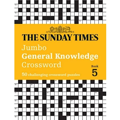 Afbeelding van The Sunday Times Puzzle Books Jumbo General Knowledge Crossword Book 5