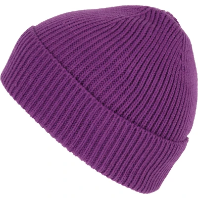 Afbeelding van K up Geribde muts met omslag KP950 Mauve