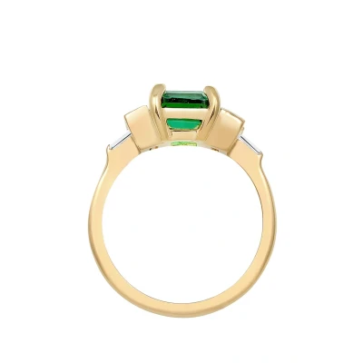 Afbeelding van Elli Statement Ring goldcoloured, Dames, Maat: 52, Gold coloured
