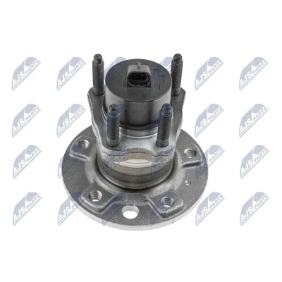 Afbeelding van NTY KLT PL 006 Wiellagerset Achteras links, rechts Met wielnaaf, ingebouwde magnetische sensorring 140 OPEL: Astra G Saloon, Zafira A