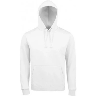 Afbeelding van SOLS Unisex Volwassenen Spencer Hooded Sweatshirt (Wit) Maat S