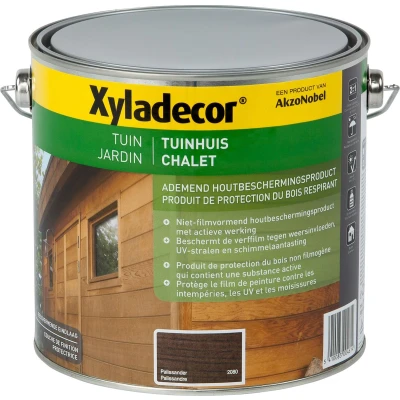 Afbeelding van Xyladecor houtbeits tuinhuis 2,5l palissander