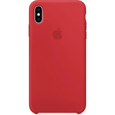 Afbeelding van Apple origineel Silicone Case iPhone XS Max rood MRWH2ZM/A