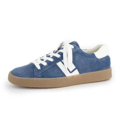 Afbeelding van Paul Green Sneakers laag, Dames, Maat: 41, S suede maincalf lake white Veloursleer