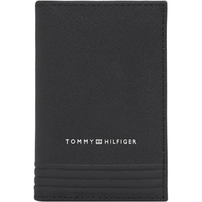 Afbeelding van Tommy Hilfiger Business Bifold Portemonnee, Heren, Maat: One Size, Black