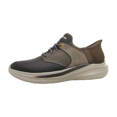 Afbeelding van Skechers Slade Macklin sneakers voor heren, Chocolade