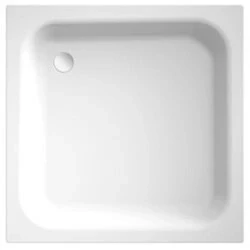 Afbeelding van Bette plaatstalen douchebak glad 80x80x15