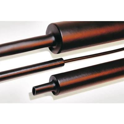 Afbeelding van HellermannTyton 323 50300 Krimpkous met lijm Zwart 30 mm 8 Krimpverhouding:4:1 1 m