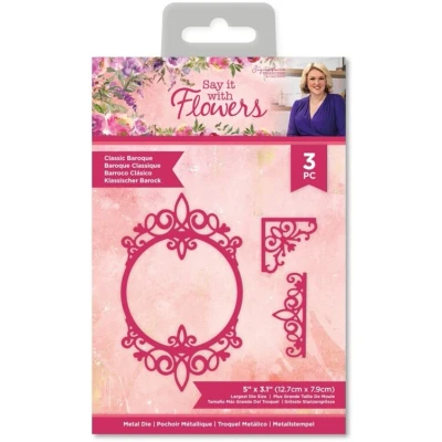 Afbeelding van Sara Signature Say It With Flowers Snijmal Classic Baroque
