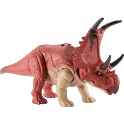 Afbeelding van Jurassic World Dominion Dino Trackers Wild Brullende Diabloceratops Dinosaurus Speelgoed