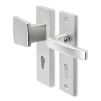 Afbeelding van Veiligheidsbeslag met duwer Starx 72 mm (Aluminium)