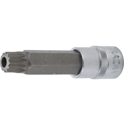 Afbeelding van BGS Dopsleutelbit lengte 100 mm 1/2&quot; veeltand (voor XZN) met boring M16
