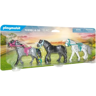 Afbeelding van Playmobile Playmobil Country 3 paarden