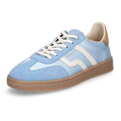 Afbeelding van GANT Cuzima Sneakers laag, Dames, Maat: 40, Light blue/azur blue Leer en textiel