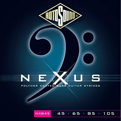 Image de Rotosound NXB45 Jeu de cordes basse Nexus Coated Type 52 45 105