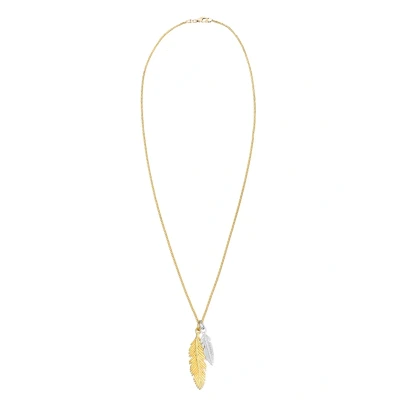 Afbeelding van Elli Feather BOHO Bicolor Ketting goldcoloured, Dames, Maat: 45, Gold coloured