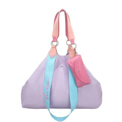 Afbeelding van Fritzi aus Preußen Schoudertas Izzy Canvas Shopper Light Purple Paars