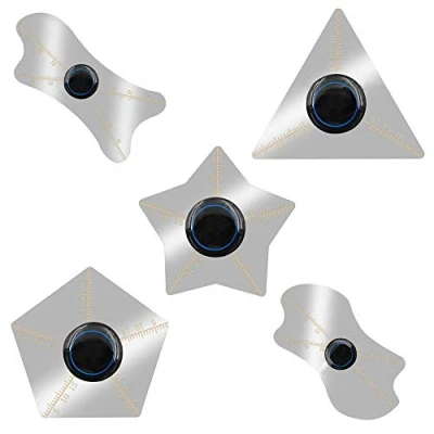 Afbeelding van MMOBIEL 5 stuks Ultra Dunne 0,1mm Professionele Roestvrij Stalen Flexibele Spudgers Pry Blade Repair Opening Tool Set