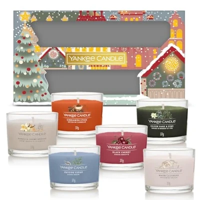 Afbeelding van Yankee Candle Passport to the Holidays 6 Filled Votive Gift Set