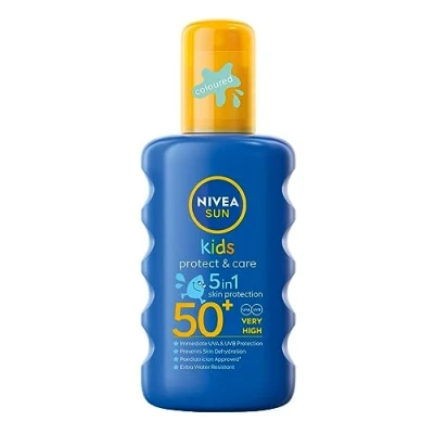 Afbeelding van Sun Kids Protect &amp; Care hydraterende zonbeschermingsspray voor kinderen SPF50 200ml