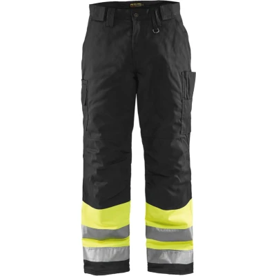 Afbeelding van Blaklader Winterwerkbroek High Vis 1862 1811 Geel/Zwart C146
