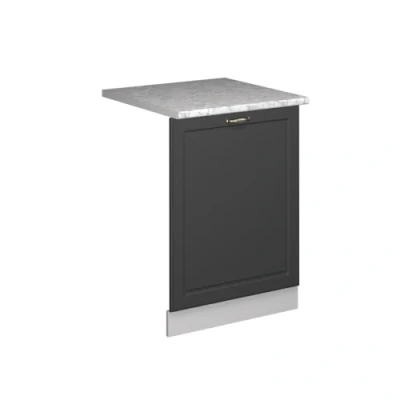 Afbeelding van Vicco Fame Line Pare vaisselle Anthracite doré 60 cm AP Marbre