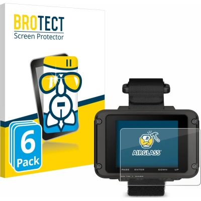 Afbeelding van BROTECT Screenprotector voor Garmin Foretrex 801 Folie Beschermfolie Beschermglas transparant (6 Stuks)