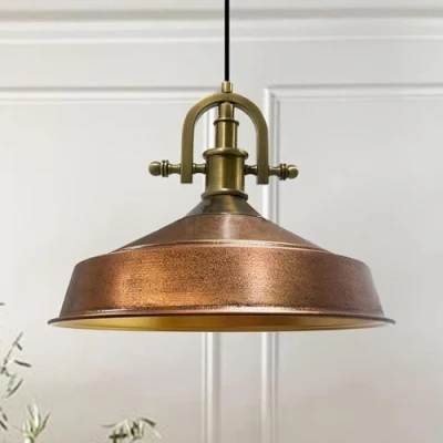 Afbeelding van bamyum Asletl Marine Vintage Industriële Hanglamp Ø 41 cm Keuken Eettafellamp Eettafel Woonkamer Lamp