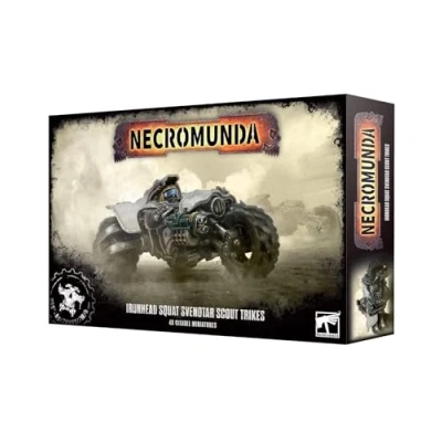Afbeelding van Necromunda: Ironhead Squat Svenotar Scout Trikes