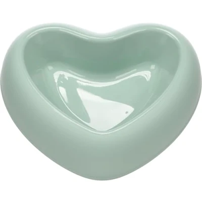 Afbeelding van EET EN DRINKPOT PANDOR HART GROEN 750 ml