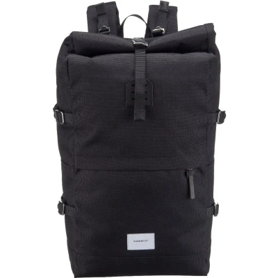 Afbeelding van Sandqvist Bernt backpack black with leather