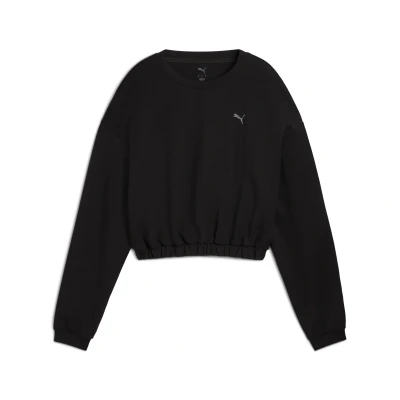 Image de PUMA CLOUDSPUN Training Crew Women, Sport, Noir, XXS