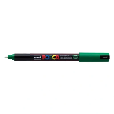 Image de uni ball marqueur peinture POSCA (PC 1MR), vert foncé