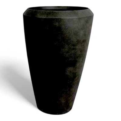 Afbeelding van Countryfield Bloempot Plantoj Zwart Ø55.5 cm Hoogte 86