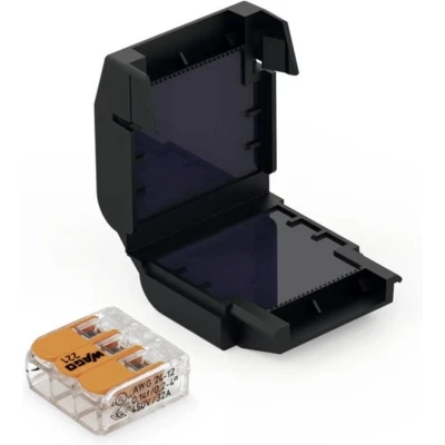 Afbeelding van CellPack 407859 EASY PROTECT/113 Gelbox voor verbindingsklemmen Flexibel: 0.2 4 mm² Massief: 1 stuk(s) Zwart