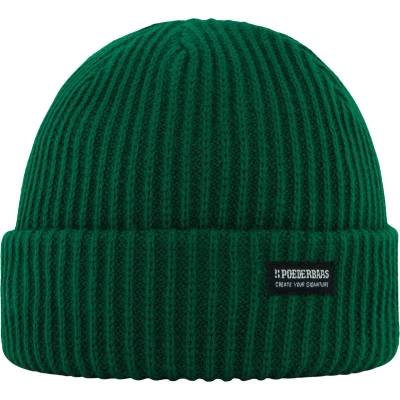 Afbeelding van Poederbaas Royal Rib Muts Green Groen Mutsen