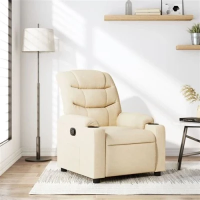 Afbeelding van Fauteuil verstelbaar stof crmekleurig