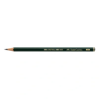 Image de Faber Castell Lot de 12 Crayon 9000, hexagonale, dureté mine: 2B