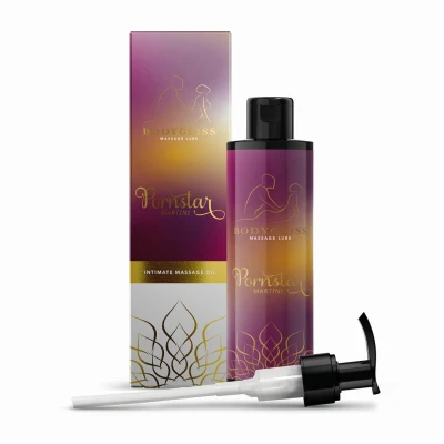 Afbeelding van BodyGliss Massage Olie En Glijmiddel in 1 Pornstar Martini 150 ml