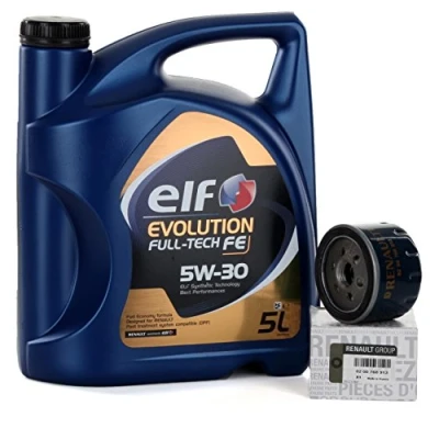 Afbeelding van Duo Service Elf Evolution Full Tech 5W 30 5 liter + originele oliefilter 8200768913